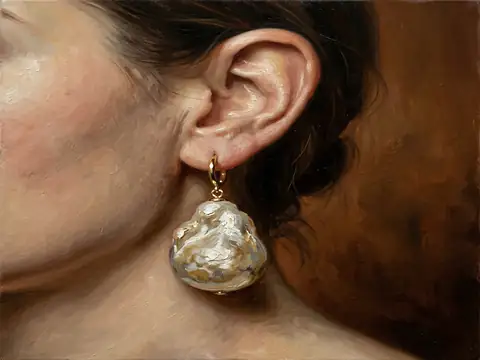 Fine Art: Pearl Earring Study