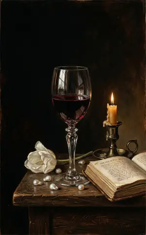 Vanitas still life